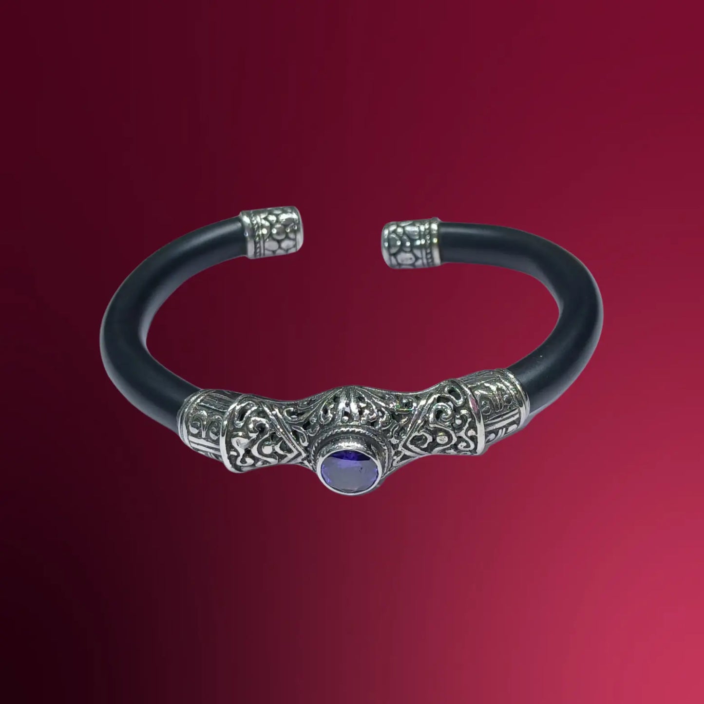 Artisan Silver Tone Cuff Bracelet