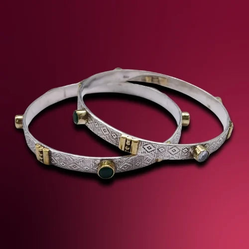 Artisan Gem Bangles
