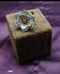 Sparkling Silver Floral Statement Ring