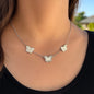 Rose Gold Butterfly Necklace