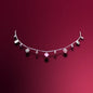 Sterling Silver Heart Charm Dangle Necklace